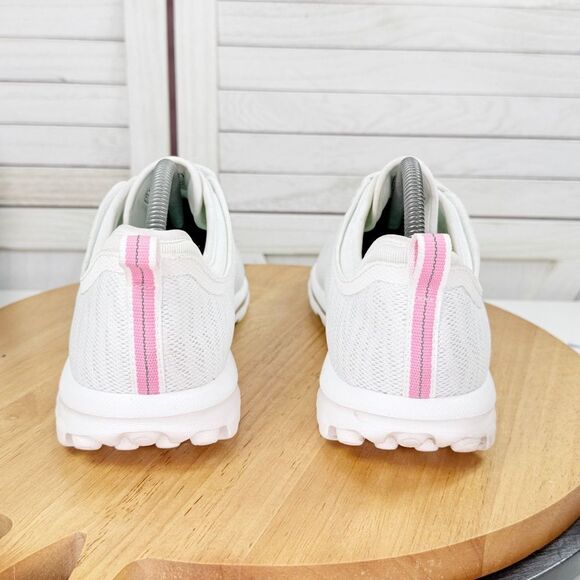 Skechers Go Walk Mesh Slip On Sneakers White Zebra Pink Womens 11 SN124779 - Picture 6 of 12
